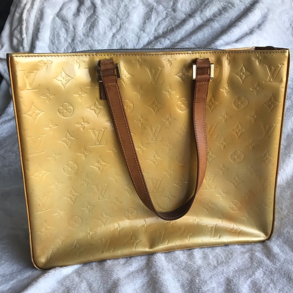 Louis Vuitton Handbags - Louis Vuitton Columbus Vernis Monogram Tote